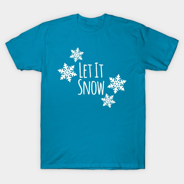 Let It Snow T-Shirt by oddmatter